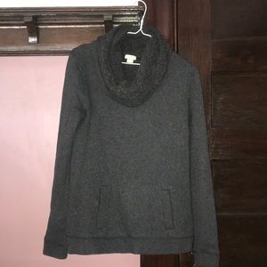 J. Crew cowl neck pullover sweatshirt